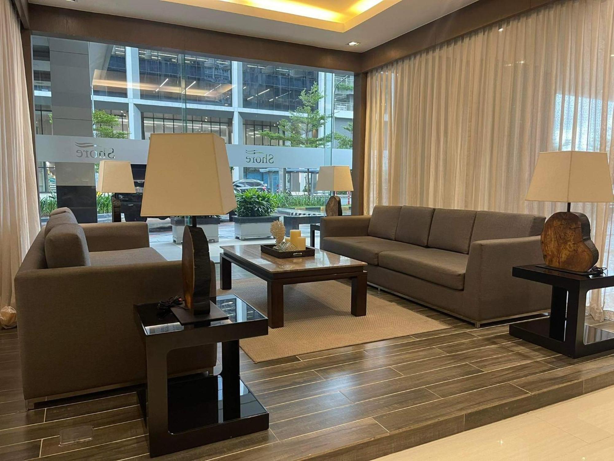 Shore 1 & 3 Residences Moa 1Br With Balcony By Darpm มะนิลา ภายนอก รูปภาพ