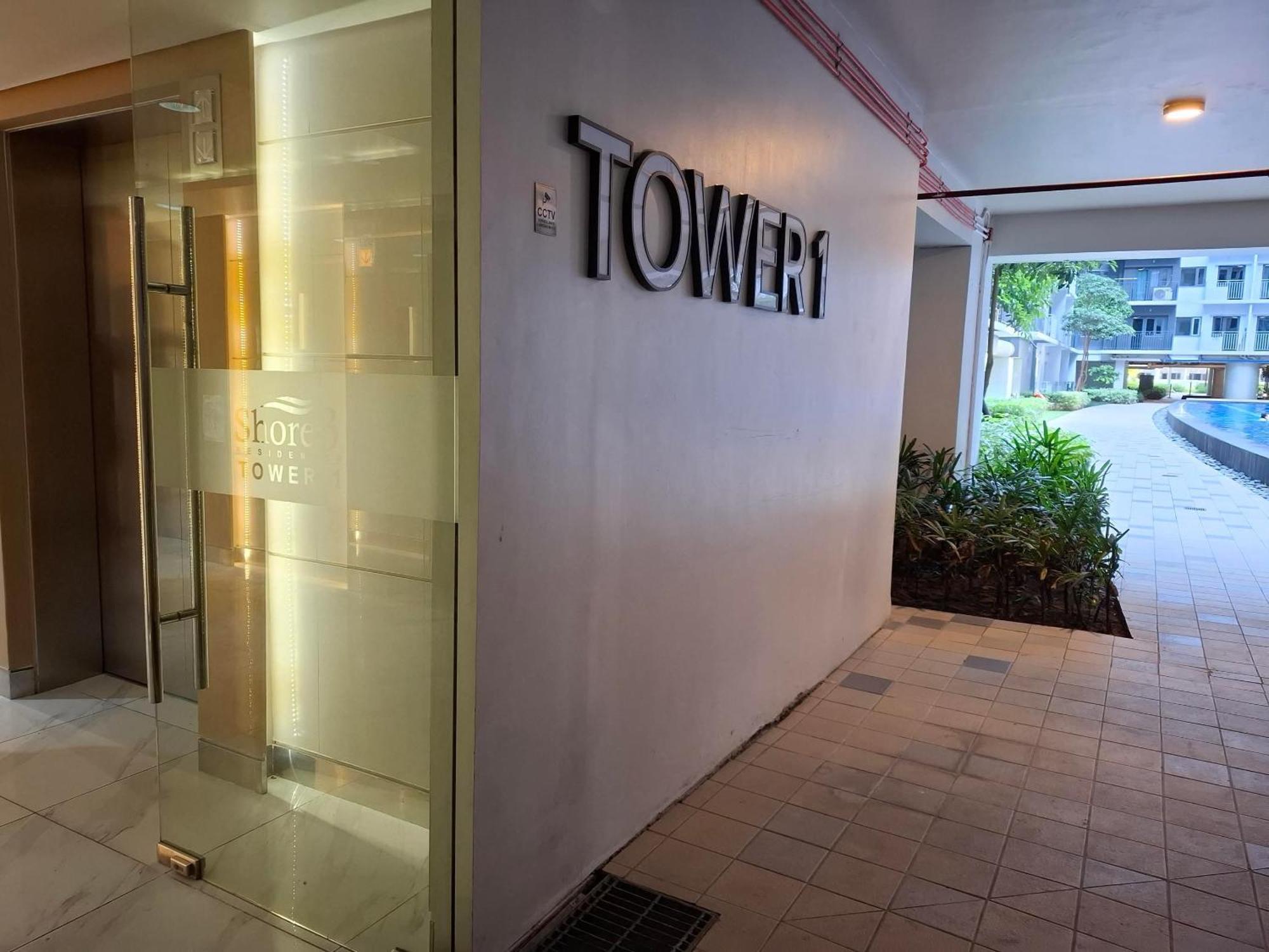Shore 1 & 3 Residences Moa 1Br With Balcony By Darpm มะนิลา ภายนอก รูปภาพ