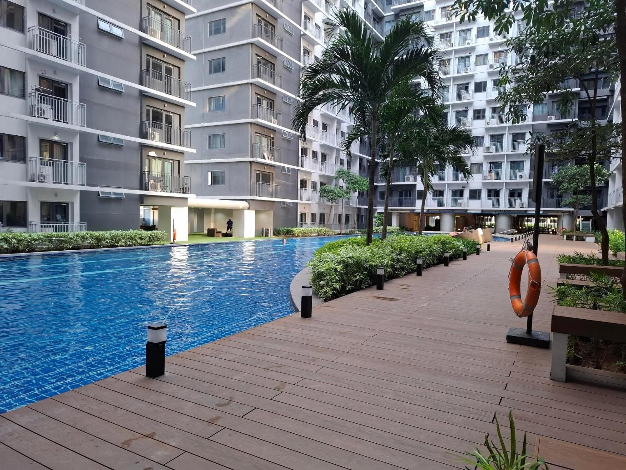 Shore 1 & 3 Residences Moa 1Br With Balcony By Darpm มะนิลา ภายนอก รูปภาพ